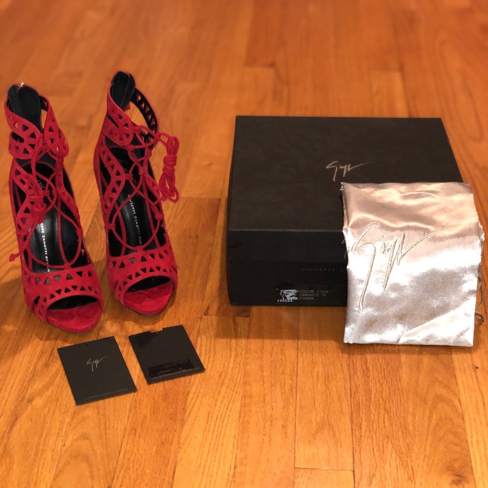 Giuseppe Zanotti ‘Tattoo’ Lace Up Sandal